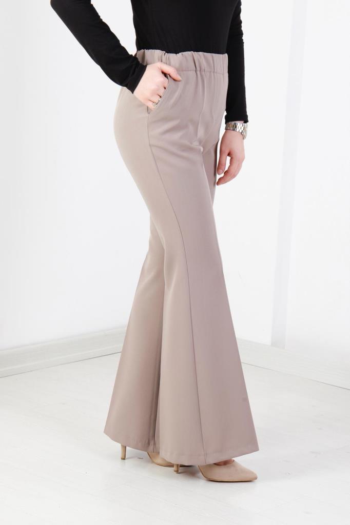 Bershka İspanyol Paça Pantolon - Görsel 2