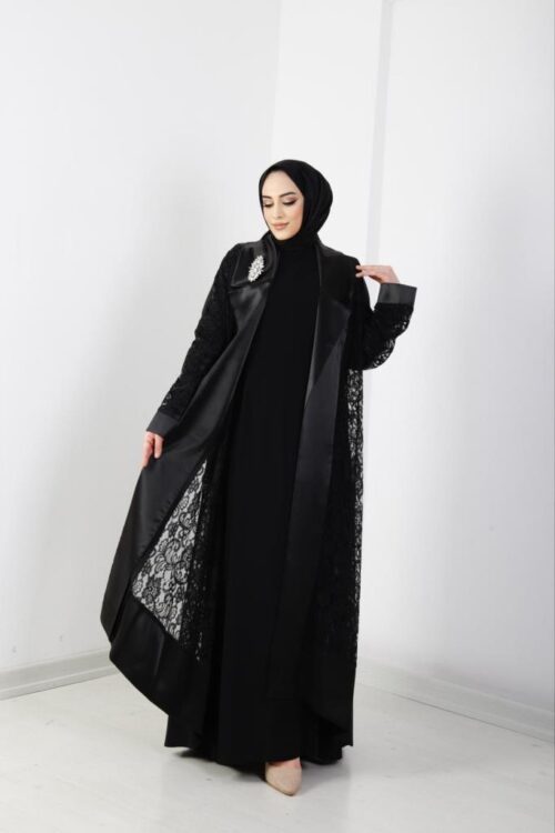 Pink Abaya Takım