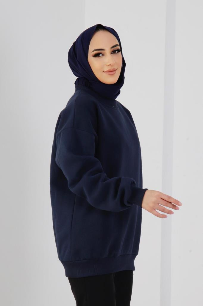 İpek Kalpli Sweat - Görsel 2