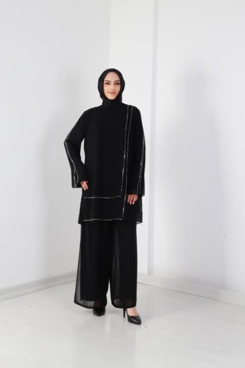 Serpil Büyük Beden Taşlı Takım