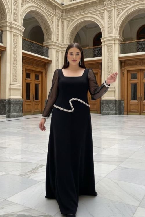 Hicran Büyük Beden Abiye