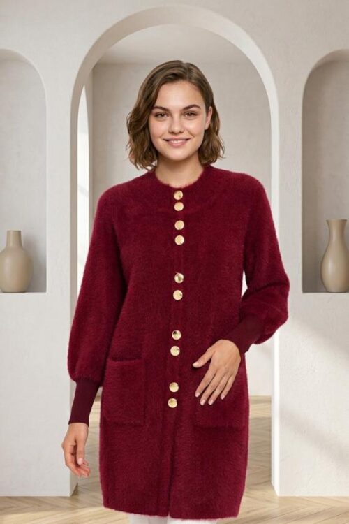 Betül Peluş Hırka